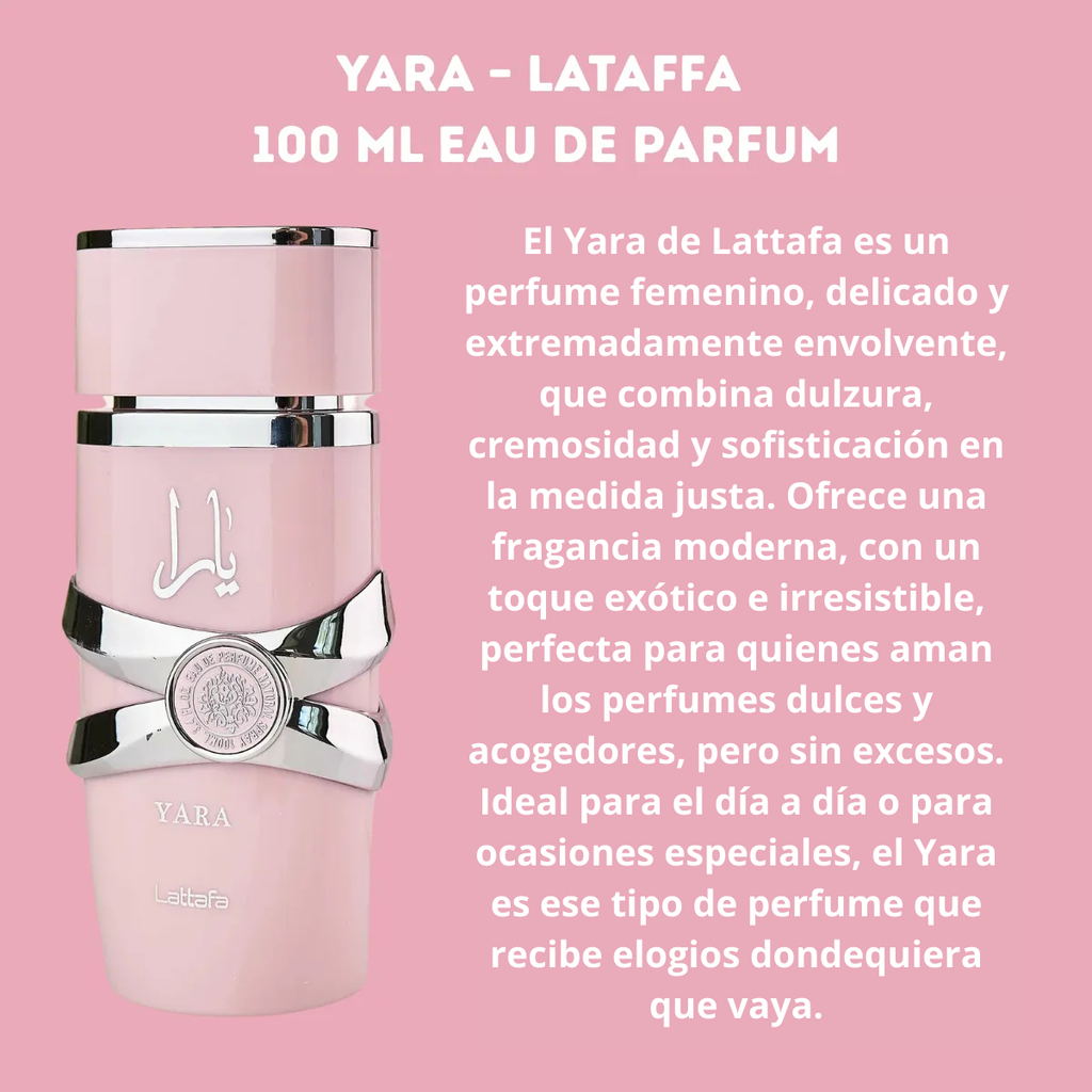 Perfume Arabe Yara Lataffa Dama