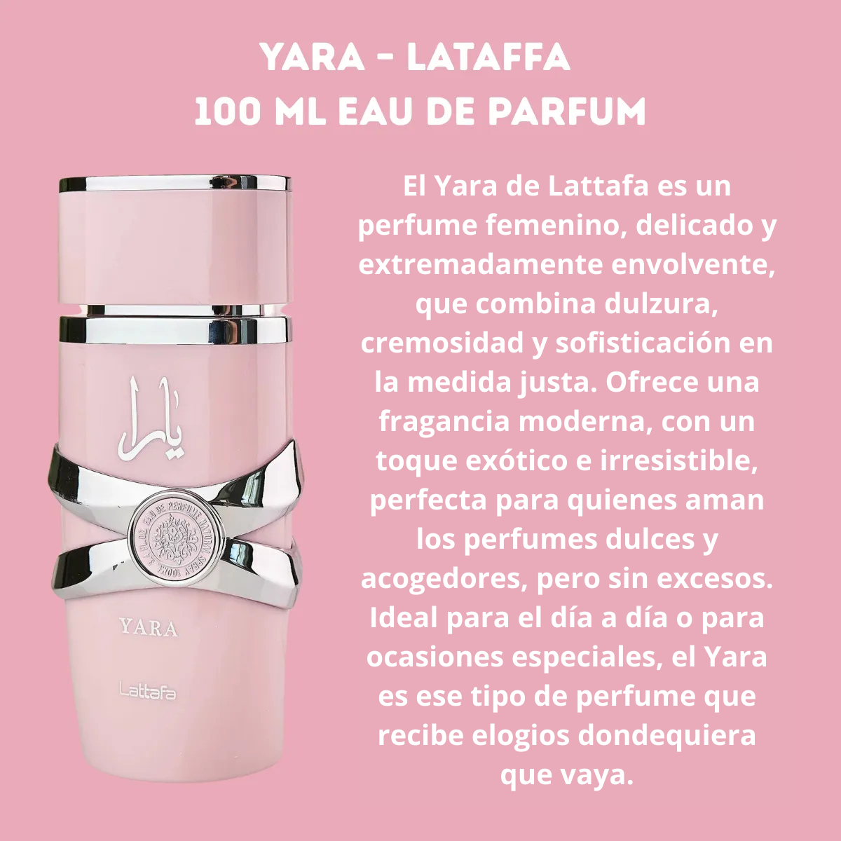 Perfume Arabe Yara Lataffa Dama
