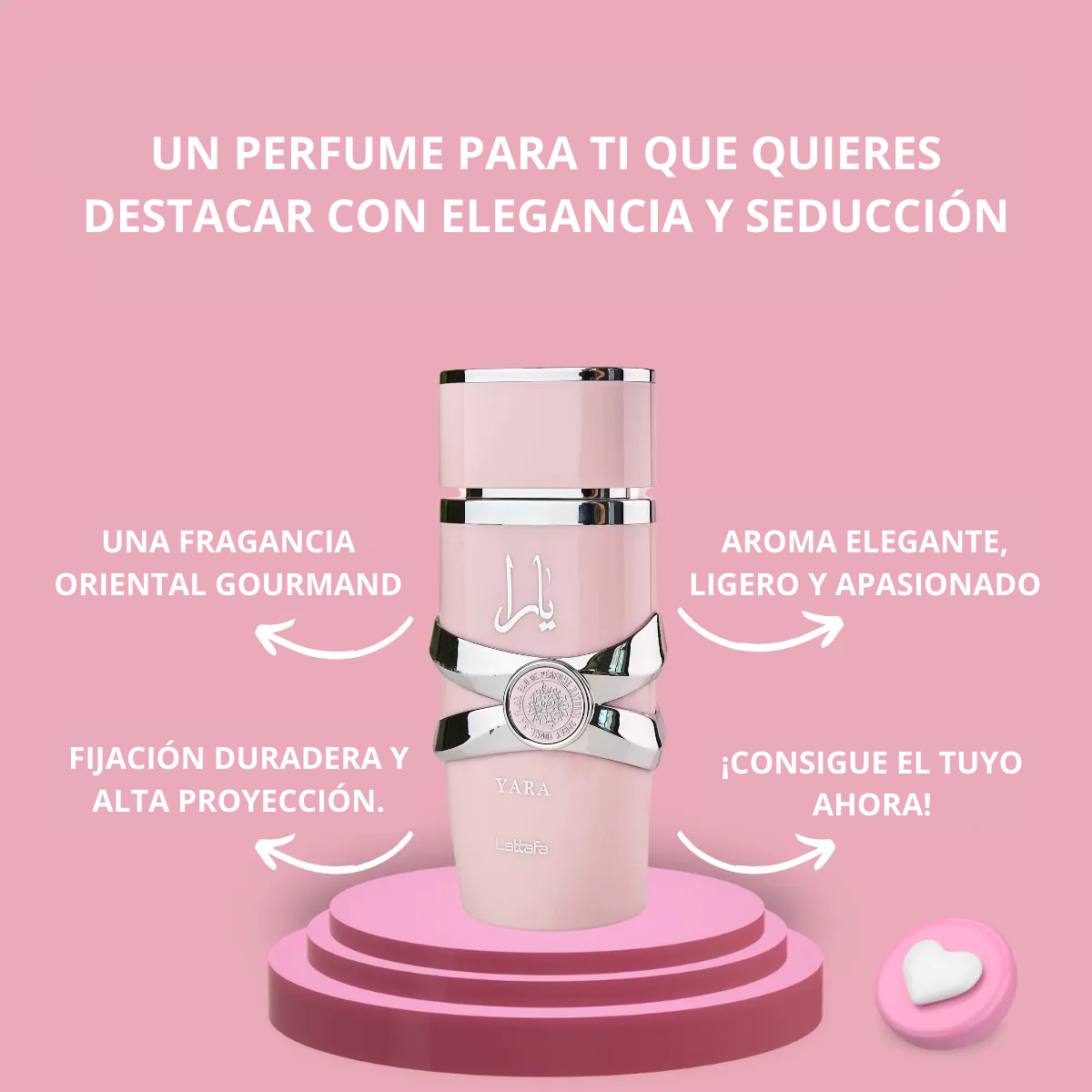 Perfume Arabe Yara Lataffa Dama